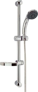 thumbnail of Saliscendi soffione doccia mod. classico in ottone a 3 getti con porta sapone