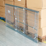 thumbnail of Palettenaufsatz für Europaletten, faltbar, Stahlgitter verzinkt, 1220x820x900 mm