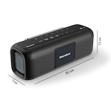 thumbnail of Karcher DAB Go tragbarer Bluetooth Lautsprecher & Digitalradio DAB+ / UKW Radio mit 2,4` Farbdisplay/ 5 Watt Stereo-Sound
