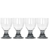 thumbnail of 4 Stück Bella Gläser grau smoke  Acryl