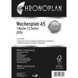 thumbnail of Chronoplan 50576 Wochenplan, A5, 2026, Weiß, 148 x 210 mm, Inhalt: 63 Blätter / 1 Stück