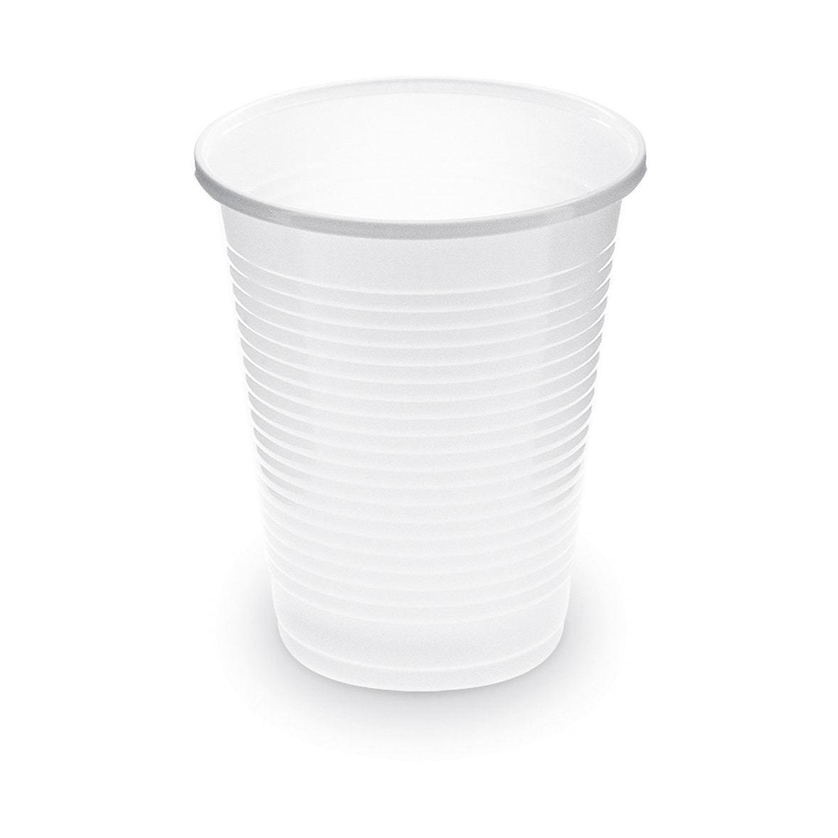 1000x Trinkbecher Getränkebecher weiß 180 ml PP O 70 mm