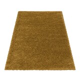 thumbnail of Teppich Hochflor Langflor Uni Kuschelig Waschbar Strapazierfähig Wohnzimmer Schlafzimmer OEKO-TEX Gold 160x230 cm – SPREE von Kadima Design