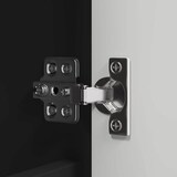 thumbnail of vidaXL Badkamer spiegelkast Zwart 60 x 20 x 60 cm Bewerkt hout