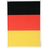 thumbnail of ADINA Notizbuch A5 fester Deckel blanko Deutschlandfahne