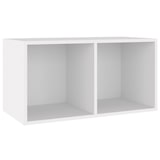 thumbnail of vidaXL Schallplatten-Aufbewahrungsbox Weiß 71x34x36 cm Holzwerkstoff