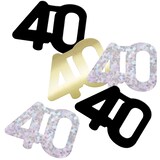 thumbnail of 40. Geburtstag Partyset Deko schwarz silber Party Dekoration Set Mann Geburtstagsdeko