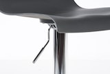 thumbnail of DELUKE® Barhocker BERLIN - Grau, Kunststoff | Barhocker mit Lehne Barstuhl Tresenhocker Tresenstuhl Kneipenhocker Kneipenstuhl