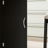 thumbnail of HOMCOM mesa plegable de comedor mesa de cocina plegable con ruedas alas abatibles y estantes mesa plegable para 4-6 personas 75x140x74 cm natural