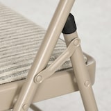 thumbnail of HOMCOM Set 6 Sedie Pieghevoli con Seduta Imbottita in Poliestere Beige