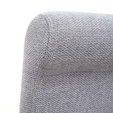 thumbnail of Barkruk HWC-C33, barkruk baliekruk, hout ~ lichtgrijs, lichte poten, stof/textiel