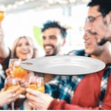 thumbnail of 6 Aperivibe - 6 Piatto Aperitivo con Porta Bicchiere Integrato, Ideale per Party e Happy Hour Made in Italy