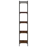 thumbnail of vidaXL Bücherregal 5 Böden Braun Eiche-Optik 40x30x154cm Holzwerkstoff