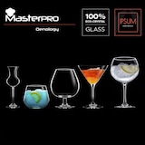 thumbnail of BERGNER – Set mit 6 Cocktailgläsern, 35 cl, Crystal Barware Collection