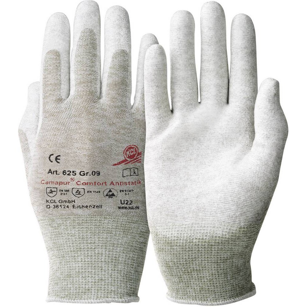 KCL Camapur Comfort Antistatik 625-8 Polyamid Arbeitshandschuh Größe (Handschuhe): 8, M EN 16350:201