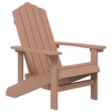 thumbnail of vidaXL Adirondack-Gartenstühle mit Tisch HDPE Braun