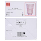 thumbnail of Bormioli Rocco Barshine Caja 6 Vasos Altos Vidrio coral 38Cl