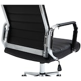 thumbnail of Chaise de bureau Kolumbus cuir véritable Noir