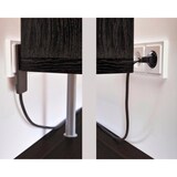 thumbnail of Schulte EVOline Plug 01.551 Flachstecker 1.5 m mit Kupplungsdose schwarz