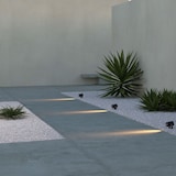 thumbnail of Sair - Refletor LED redondo 10W IP65 Corten 3000K - Luz de jardim para plantas ou sebes h36cm - Beneito faure