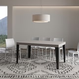 thumbnail of Itamoby Tavolo allungabile 90x160/420 cm Flame cashmere gambe antracite