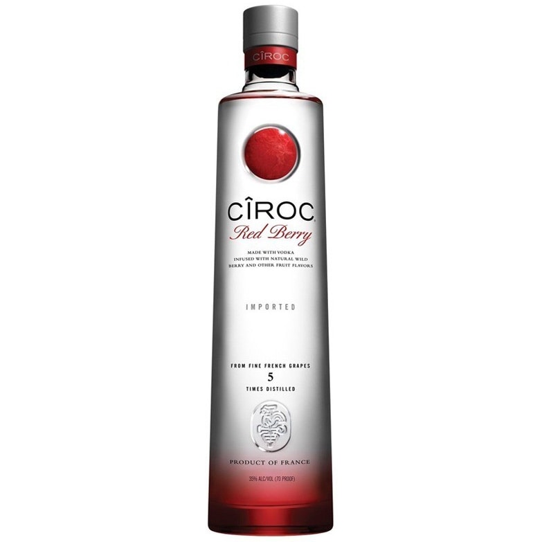Vodka Cîroc Red Berry - 37.5° 70 cl