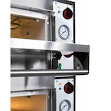 thumbnail of EURAST - Pizzaoven met 2 elektrische kamers voor 4+4 pizza's ø 360 - 950x860x710 mm - 12000 W 400/3V - 51B44012
