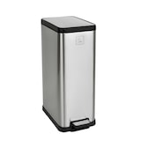 thumbnail of STM18 Mülleimer Treteimer 18l inkl. Inneneimer Softclose-Deckel Silber