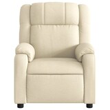 thumbnail of vidaXL Massagesessel Elektrisch Creme Stoff