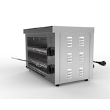 thumbnail of METRO Professional Doppio tostapane/forno, acciaio inox, 49,2 x 28 x 33,4 cm, 300 W, con due ripiani