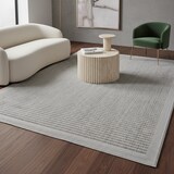 thumbnail of Küchenteppich Uni Robust Waschbar Strapazierfähig Terrasse Garten Grau 140x200 cm OEKO-TEX Schadstoffgeprüft – ORIANA von Kadima Design