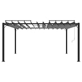 thumbnail of vidaXL Pergola mit Lamellendach 3x4 m Anthrazit Stoff und Aluminium