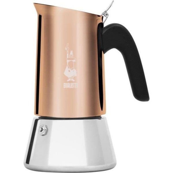 Cafetiere italienne - BIALETTI - NEW VENUS - 4 tasses - 0,17 L - Cuivre Bialetti