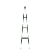 thumbnail of vidaXL Garten-Rankhilfen 2 Stk. Dunkelgrün 35x35x195 cm Eisen