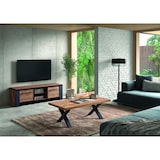 thumbnail of Meuble TV industriel 160 cm chene foncé Samira