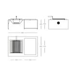 thumbnail of Braseiro/ Fire Pit Module c/ Grelhas Aço Corten