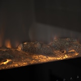 thumbnail of Lareira elétrica embutida na parede CHICAGO L101.6 x D14 x H54.6