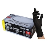 thumbnail of 2000 Nitras BIG WAVES Nitrilhandschuhe | Gr. L | schwarz | Einweghandschuhe