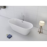 thumbnail of Badewanne DELIAH-LAUSANNE II weiss 170x80 cm freistehend doppelwandig