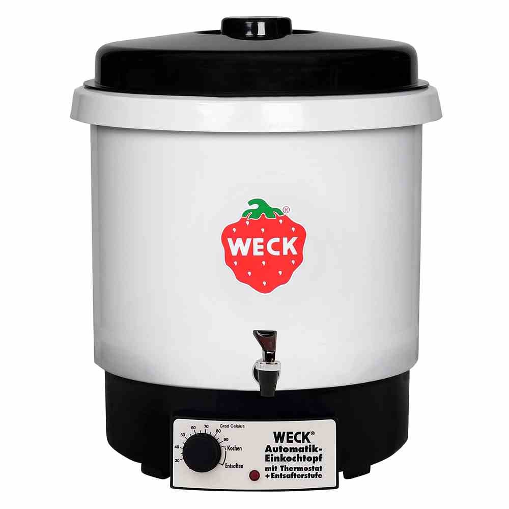 WECK Plastic inmaakpan met kraan Plastic met kraan