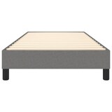 thumbnail of vidaXL Bettgestell ohne Matratze Dunkelgrau 90x200 cm Stoff