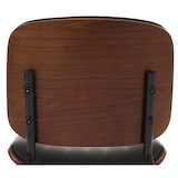 thumbnail of Set di 2 sedie da sala da pranzo HWC-O44, sedia da cucina Sedia, in similpelle Oeko-Tex FSC® ~ aspetto noce, nero