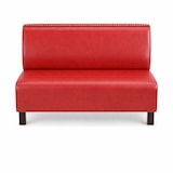 thumbnail of Banquette bistrot en simili cuir rouge – 120 x 55 x 90 cm  Mobilier Européen