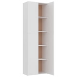 thumbnail of vidaXL TV-Schrank Weiß 60x32x190 cm Holzwerkstoff