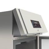 thumbnail of Congelador profissional de 1 porta, aço inoxidável, refrigeração a ar, GN2/1, 211 x 66 x 85,4 cm, com fechadura, 700L, CORECO 10286 Vaiotec