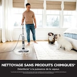 thumbnail of Balai - Nettoyeur Vapeur   S8201EU Steam Mop - Balai Vapeur Automatique - 2 tampons rotatifs - 3 réglages vapeur - Elimine taches et saleté usage non-