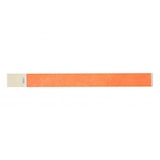 thumbnail of Bracelet en papier indéchirable 19 mm - Orange fluo (lot de 100)