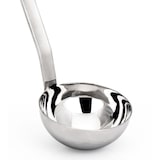 thumbnail of Roestvrijstalen pollepel 120 ml, duurzaam en ergonomisch, ideaal voor sauzen en vloeistoffen in professionele horecakeukens - Equipementpro
