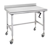 thumbnail of Tournus Equipement Table inox Ergonomix à dosseret 800 x 1000 x 700 cm Tournus