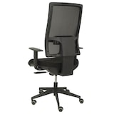 thumbnail of Horna Silla  y  Respaldo alto de malla transpirable con cabecero y asiento tapizado en tejido BALI color negro